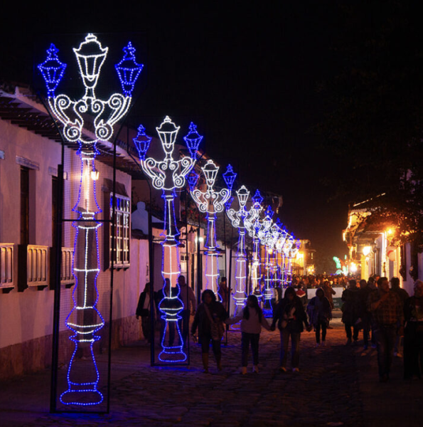 Pueblos colombianos que ya se visten de Navidad